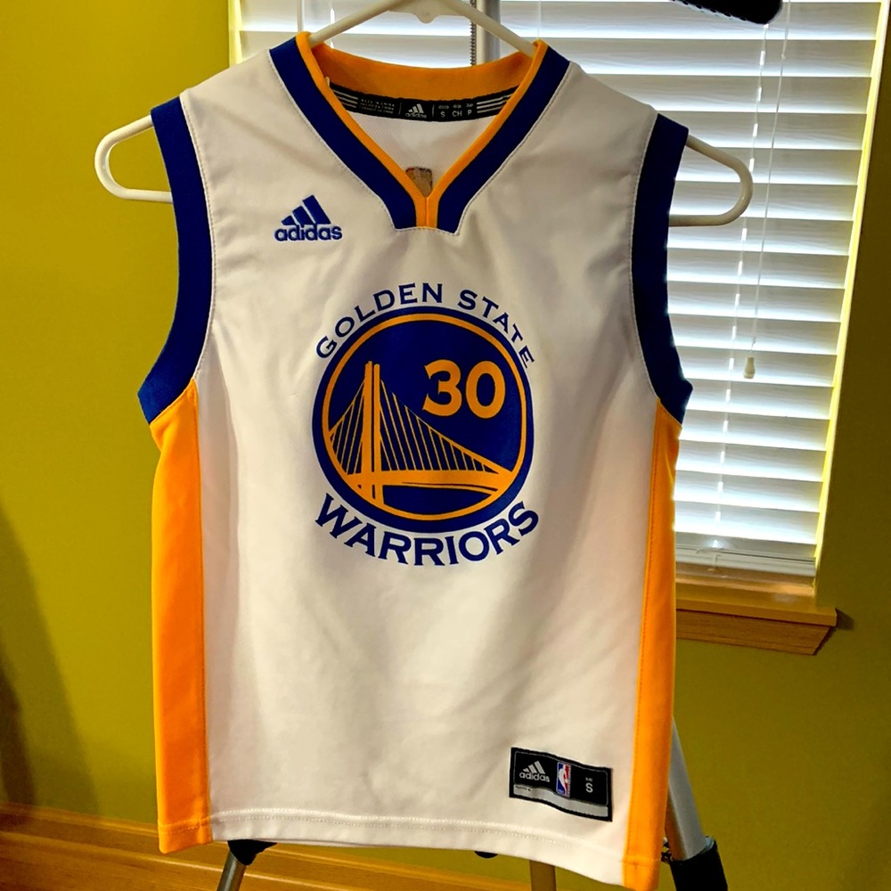 Adidas Stephen Curry 30 Jersey for Kids
